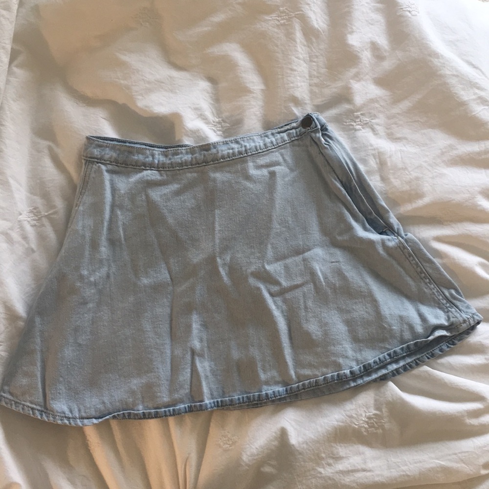 Denim Skater Skirt, Size 2